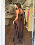 Elsa Maxi Dress - Cocoa