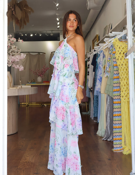 Paige Ruffle Maxi