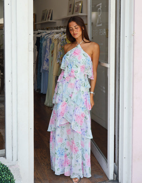 Paige Ruffle Maxi