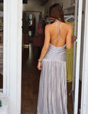 Ava Maxi Dress - Metallic