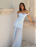 Shayla Maxi Dress - Blue