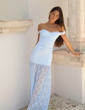 Shayla Maxi Dress - Blue