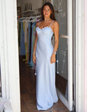 Daphne Maxi -Sky Blue
