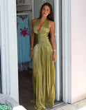 Alessia Maxi Dress - Olive