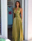 Alessia Maxi Dress - Olive
