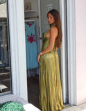 Alessia Maxi Dress - Olive