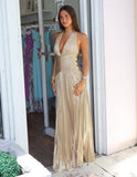 Alessia Maxi Dress - Champagne