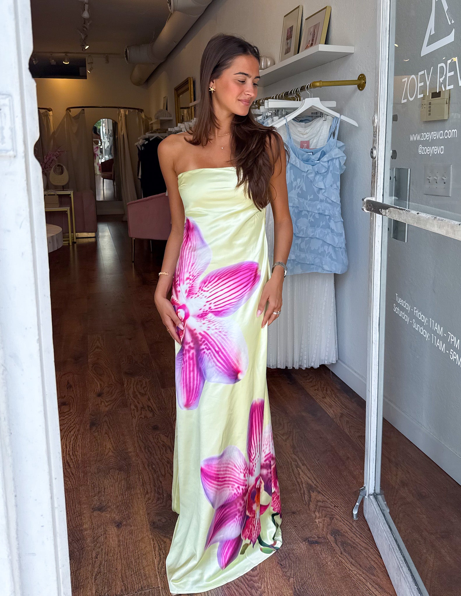 Orchid Maxi Dress XS Orchid Maxi Dress XS
