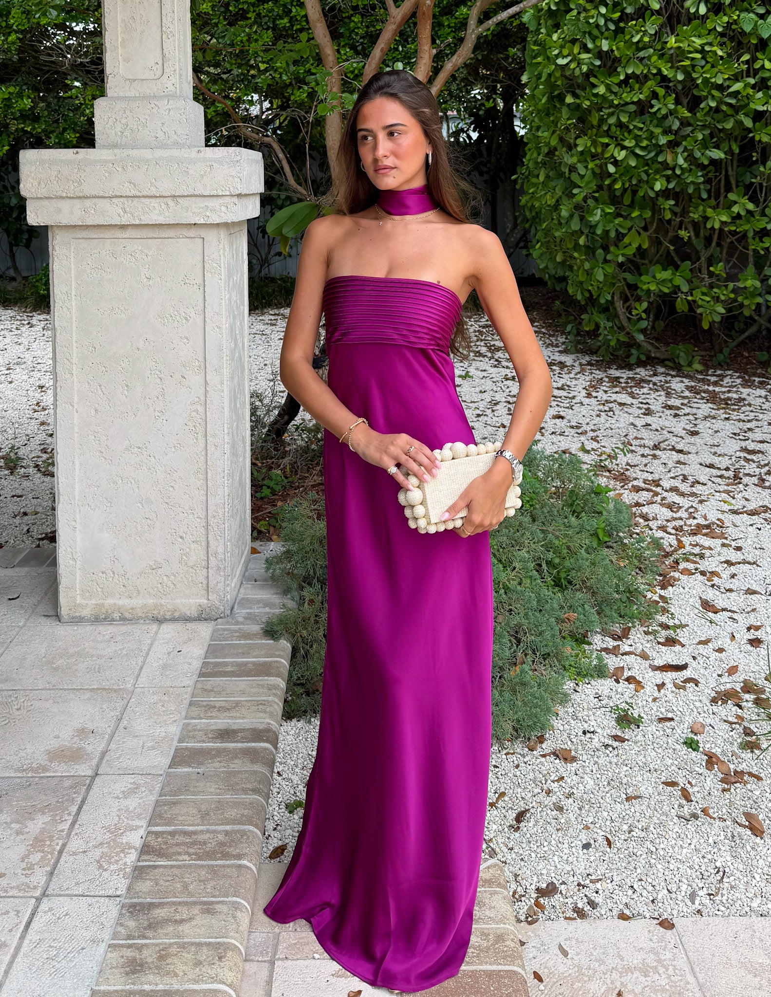Elsa Maxi Dress - Plum Elsa Maxi Dress - Plum
