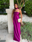Elsa Maxi Dress - Plum