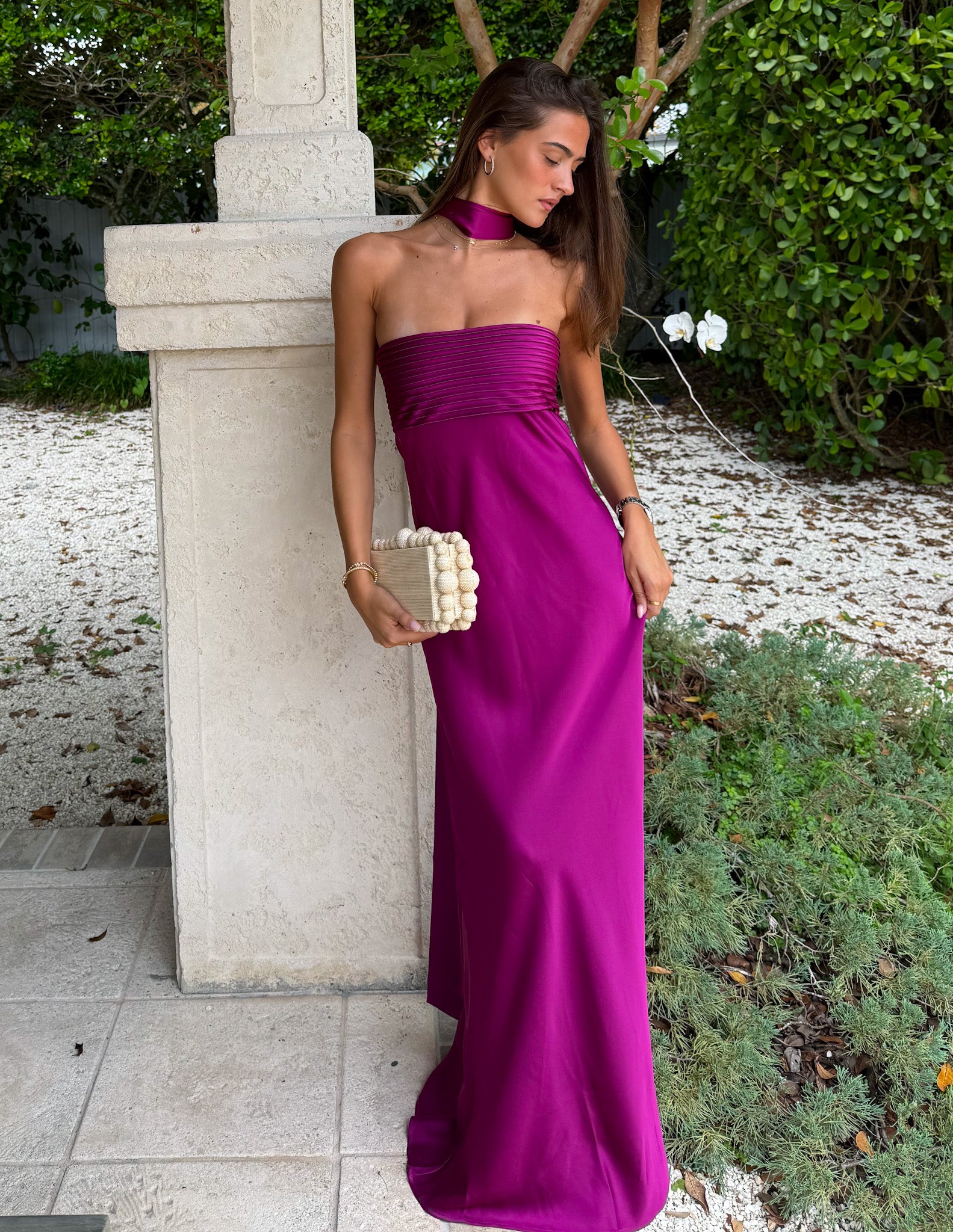 Elsa Maxi Dress - Plum Elsa Maxi Dress - Plum
