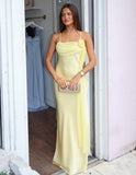Elena Maxi Dress - Lemon