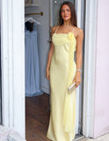 Elena Maxi Dress - Lemon