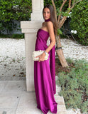 Elsa Maxi Dress - Plum