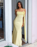 Elena Maxi Dress - Lemon