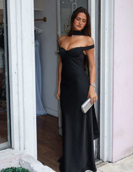 Stella Maxi Dress - Black