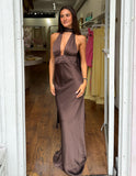 Camille Maxi Dress - Brown