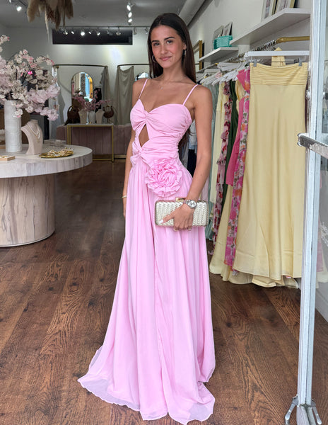 Rosetta Gown - Bubblegum