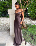 Stella Maxi Dress - Cocoa