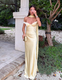 Stella Maxi Dress - Lemon