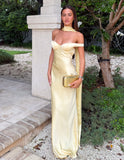Stella Maxi Dress - Lemon
