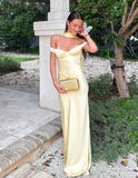Stella Maxi Dress - Lemon