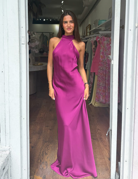 Elise Maxi Dress - Plum