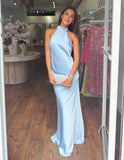 Elise Maxi Dress - Sky Blue