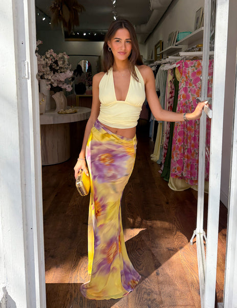 Alexis Halter Maxi Dress