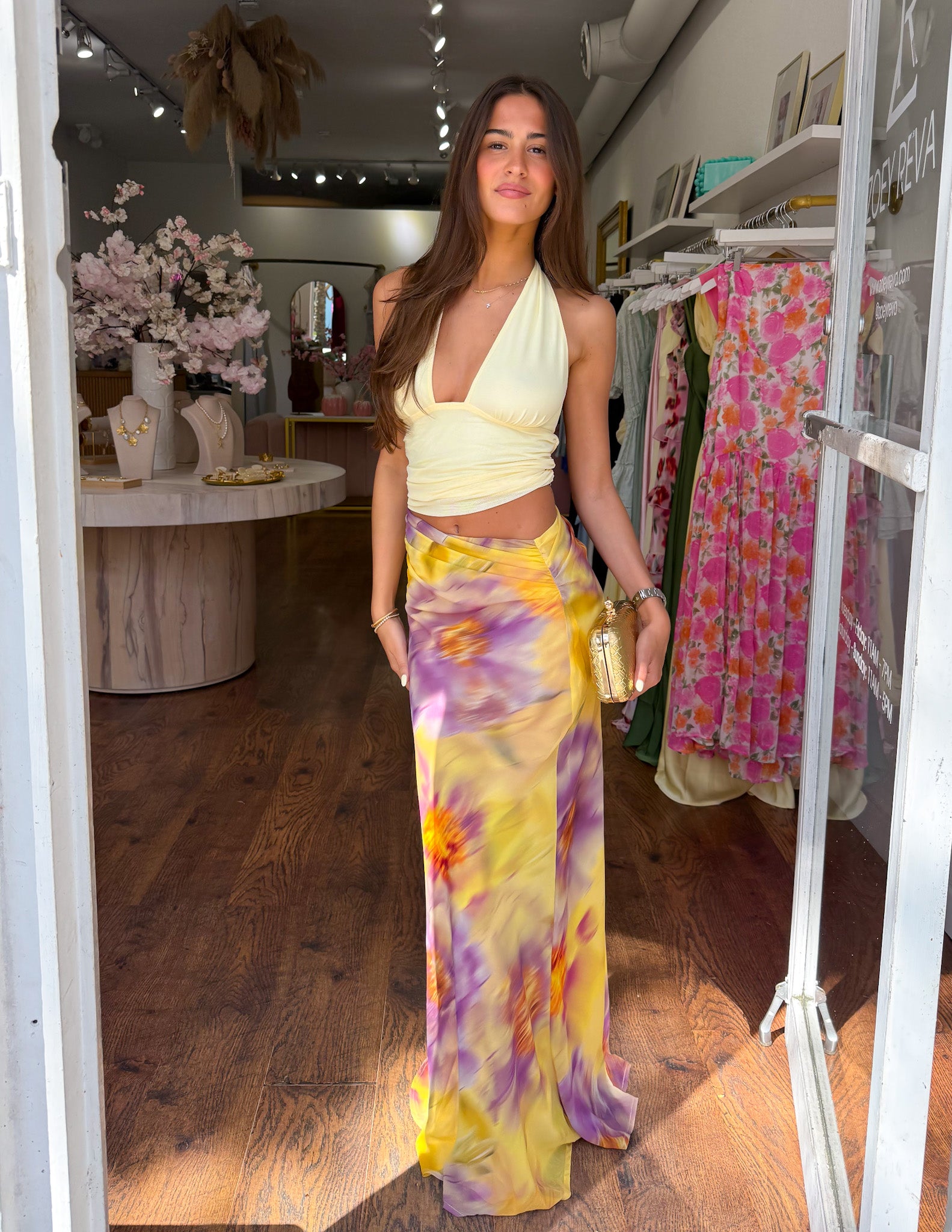 Alexis Halter Maxi Dress | Zoey Reva Alexis Halter Maxi Dress | Zoey Reva