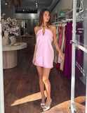 Freya Mini Dress - Blush