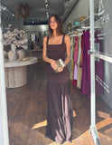 Maeve Gown - Cocoa