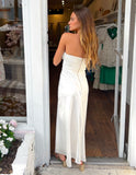 Cabana Nights Maxi Dress - White