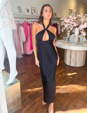 Midnight Midi Dress